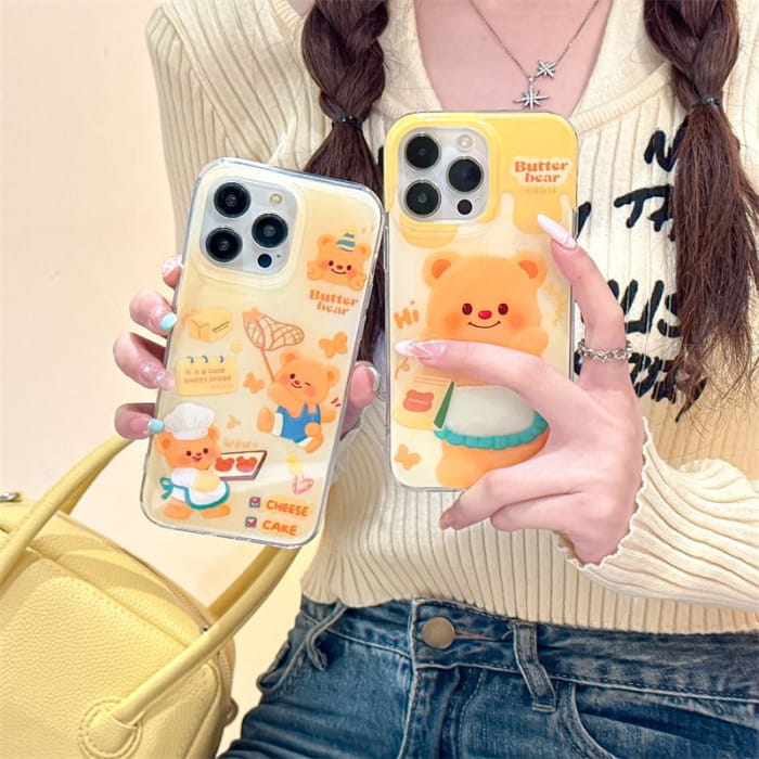 Bear Phone Case - iPhone 15 Pro Max / 14 / 13 / 12 / 11