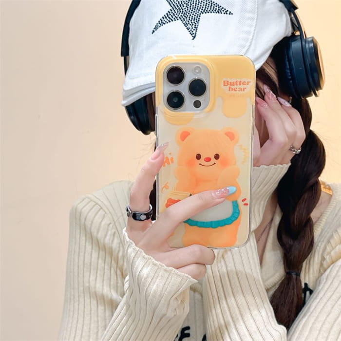 Bear Phone Case - iPhone 15 Pro Max / 14 / 13 / 12 / 11