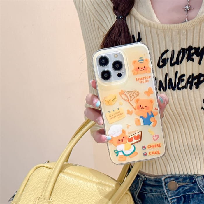 Bear Phone Case - iPhone 15 Pro Max / 14 / 13 / 12 / 11