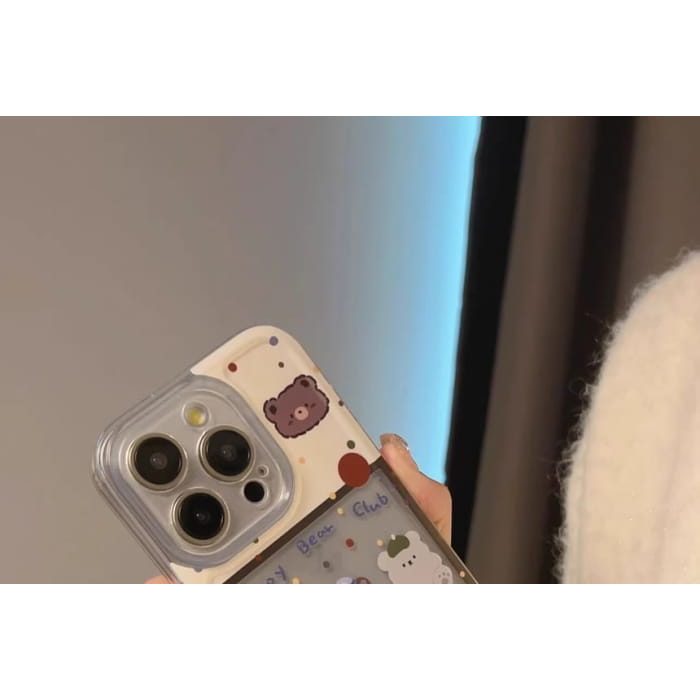 Bear Phone Case - iPhone 15 Pro Max / Plus / 14 / 13 / mini