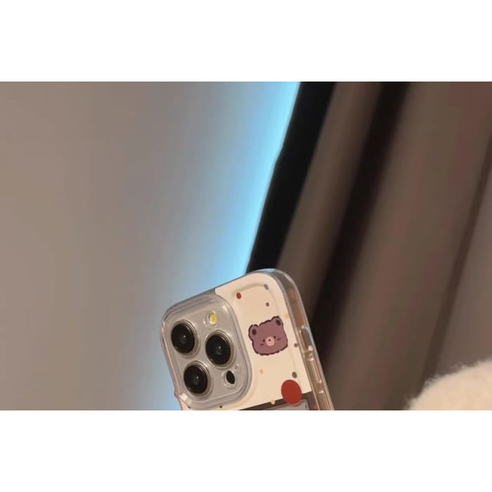 Bear Phone Case - iPhone 15 Pro Max / Plus / 14 / 13 / mini