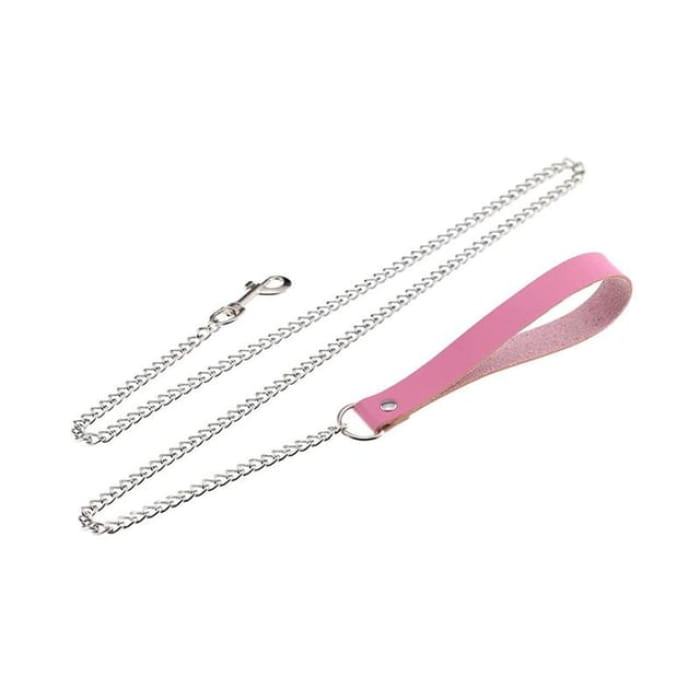 Bell Choker / Chain - Pink / One Size