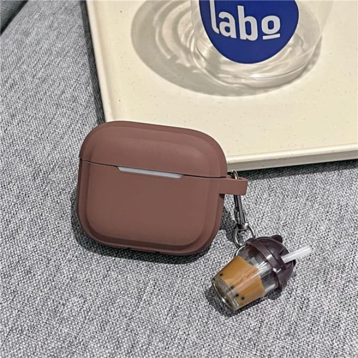 Bubble Tea AirPods / Pro Earphone Case Skin - & Milk Charm
