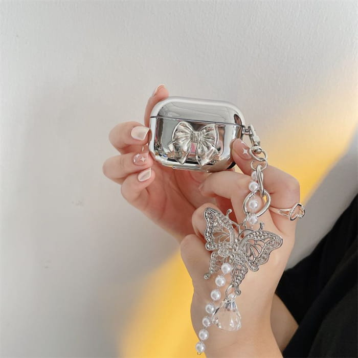 Butterfly Accent Bow AirPods / Pro Earphone Case Skin