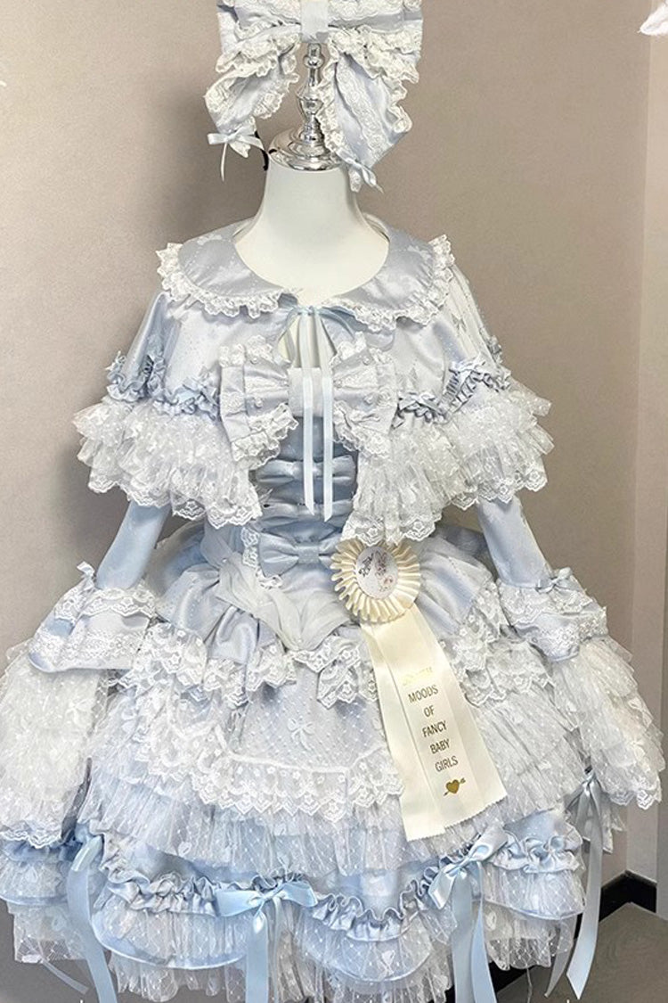 Multi Layer Bow Lace Sweet Princess Jsk - Girl Doll