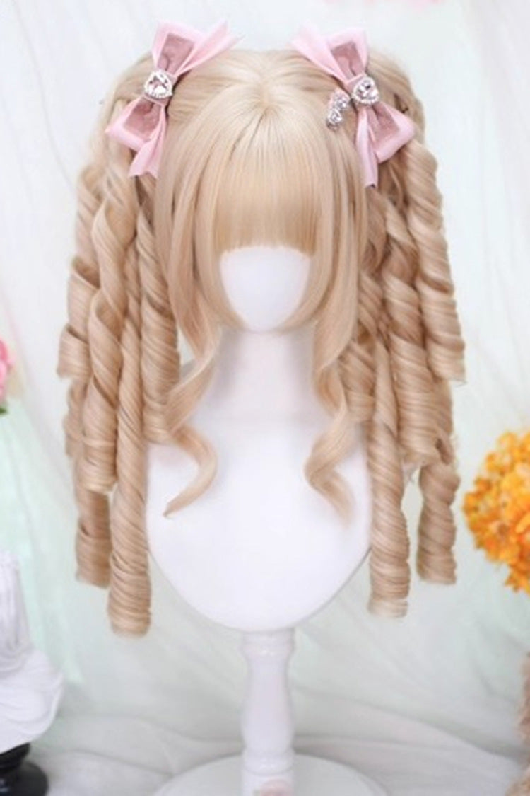 Charming Lolita Wig with Double Curly Ponytails in 2 Shades