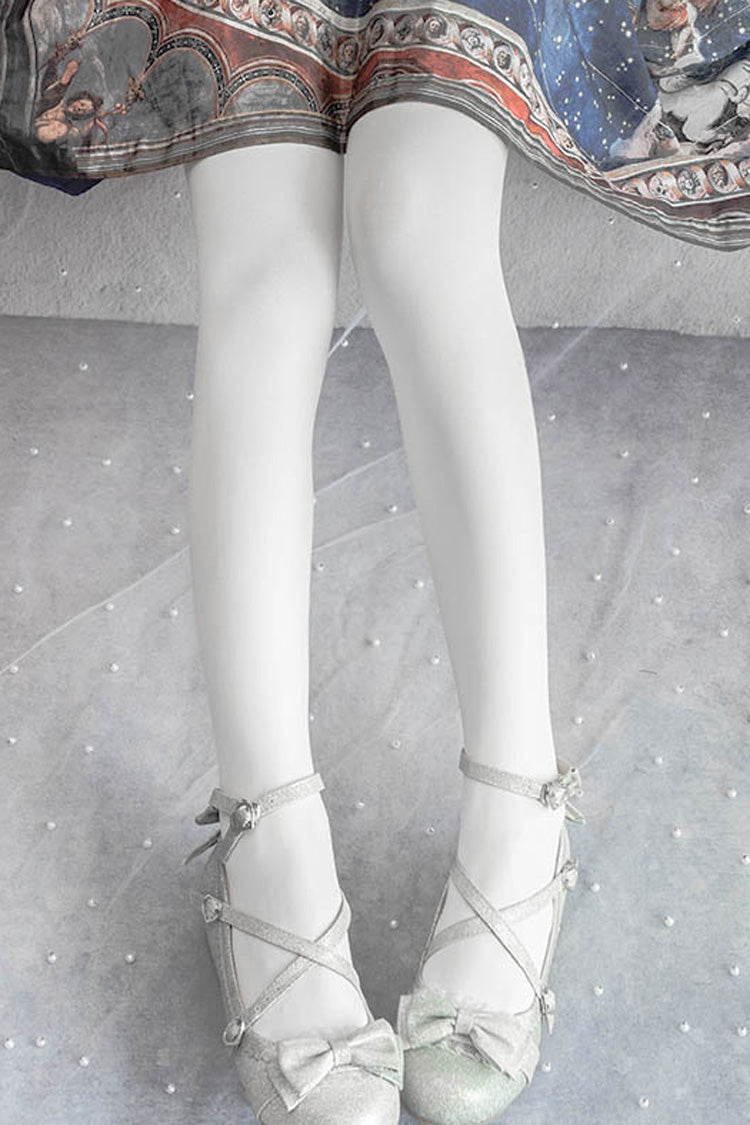 Sweet Lolita Leggings, Two Color Variants