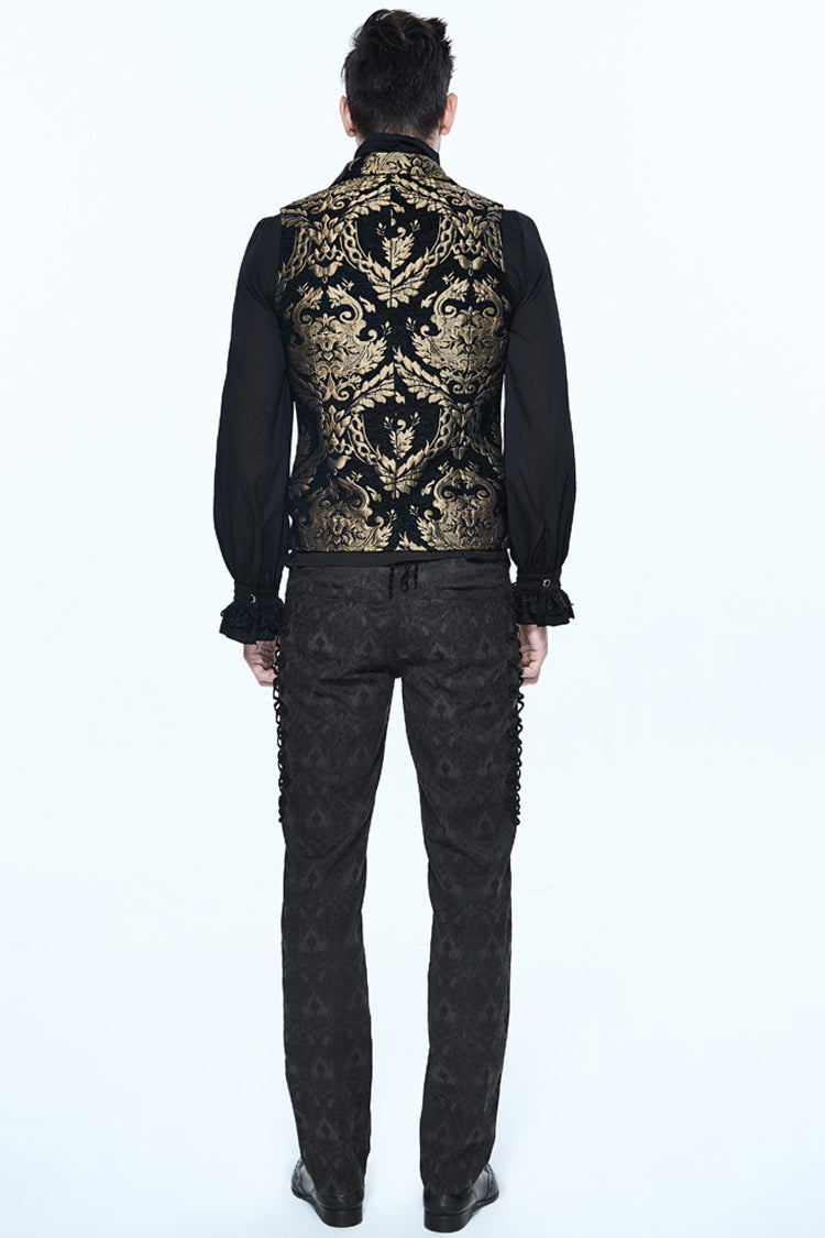 Gothic Waistcoat with Jacquard Pattern