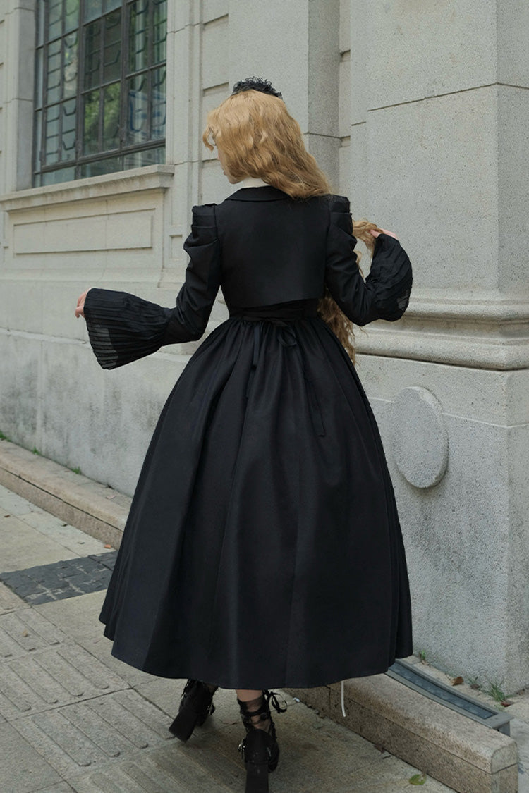 Classic Gothic Lolita JSK Dress with Night Traveler and Support