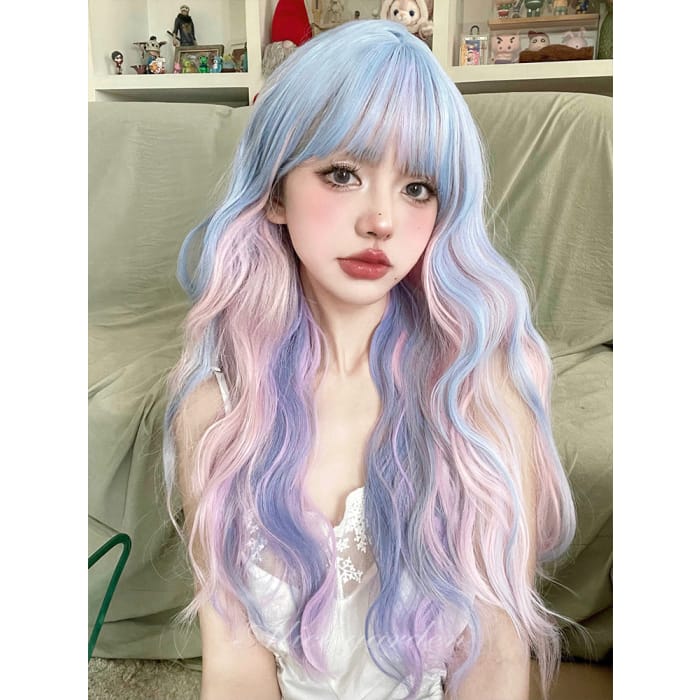 Casual Series Mermaid Pastel Mixed Lolita Wig ON999 - candy