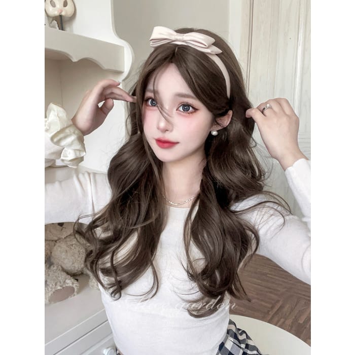 Casual Series Natural Light Brown Wig - Cold brown