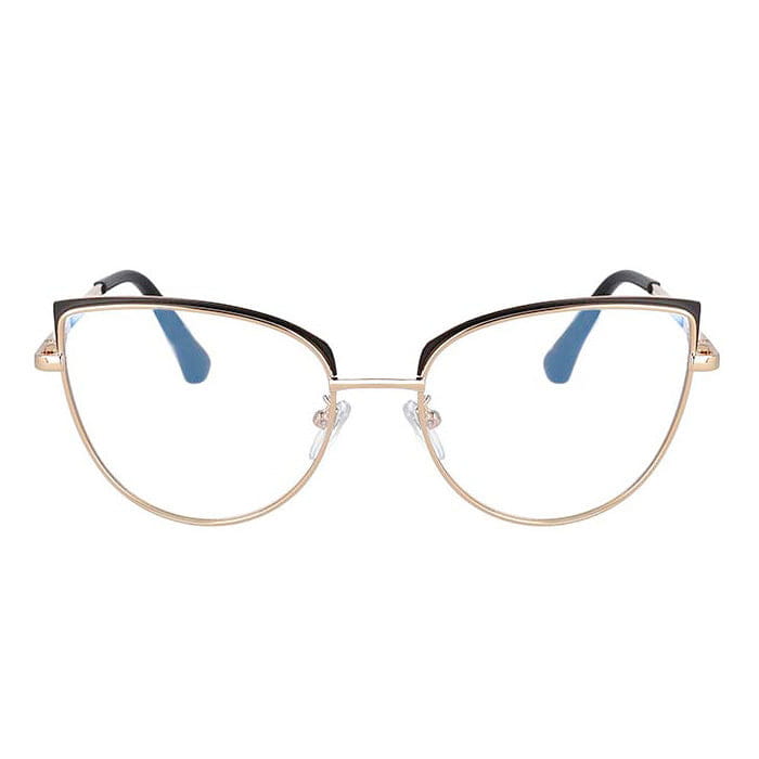 Cat Eye Glasses - Black