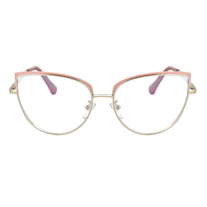 Cat Eye Glasses - Pink