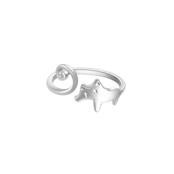 Cat Open Ring
