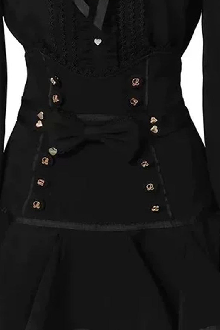 Charming Off-Shoulder Bow-Embellished Two-Piece Outfit with High-Waist Printed Skirt