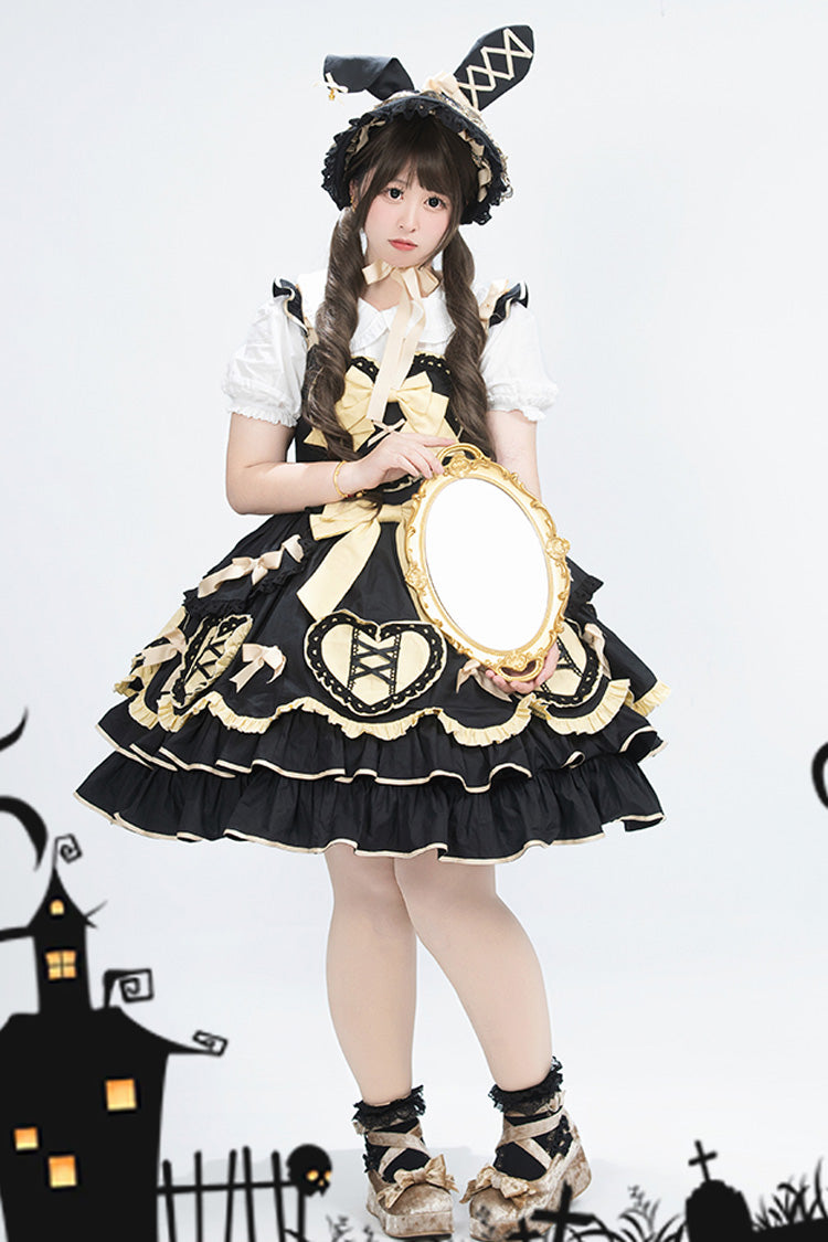Plus Size Princess JSK Dress with Ruffle