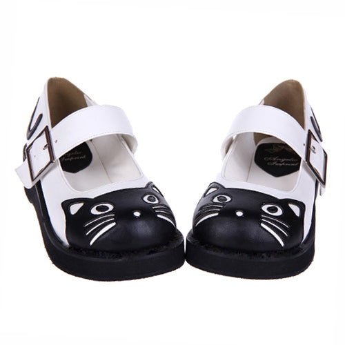 Patent Point-Toe Platform Sweet Lolita Footwear