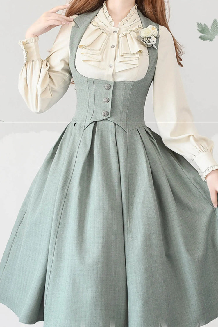 Classic Bust-Support Lolita Dress - Forest Knows Fall