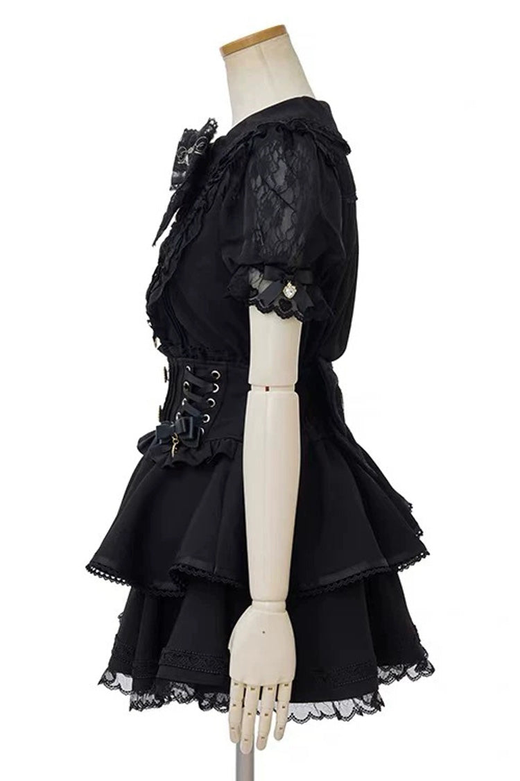 Embroidered Lace Sweet Lolita Co-ord with Collar