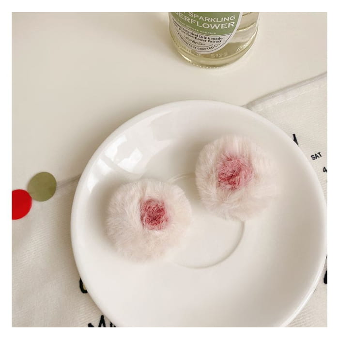 Chenille Cat Ear Mini Hair Claw(Various Designs)