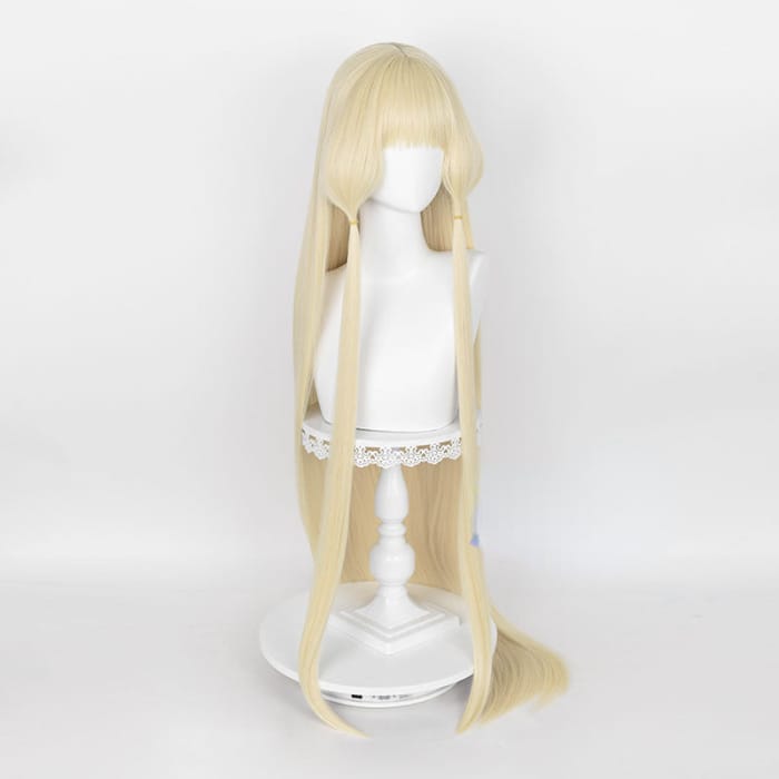Chobits Chii 120cm Blonde Cosplay Wig ON706 - Wig+hairnet -