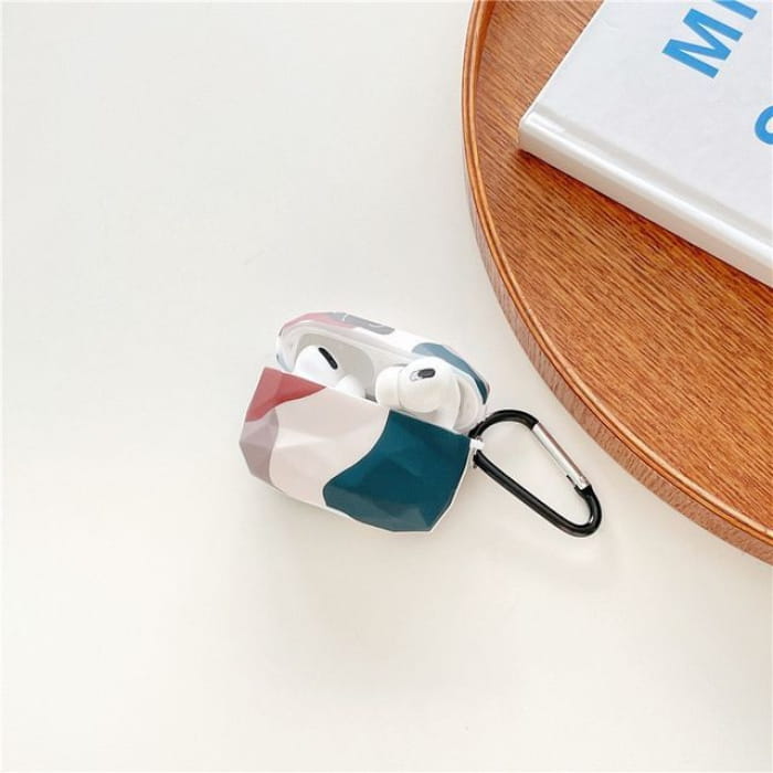 Color Block AirPods / Pro Earphone Case Skin - Dark Green