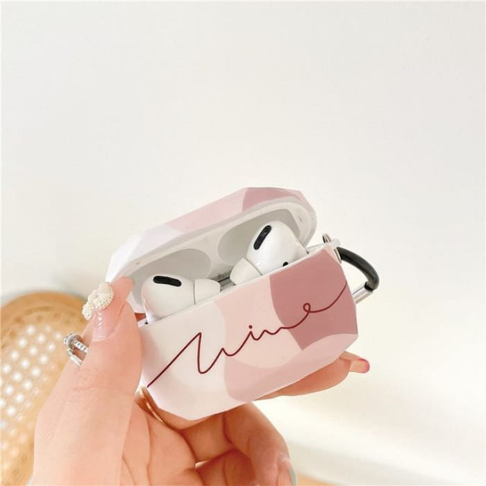 Color Block AirPods / Pro Earphone Case Skin - Pink / 3