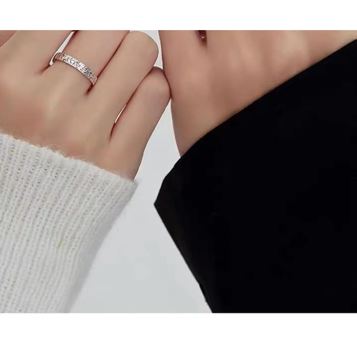 Couple Matching Sterling Silver Ring