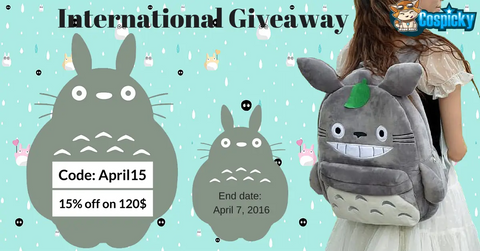 April-Aktion + Totoro-Rucksack-Geschenk