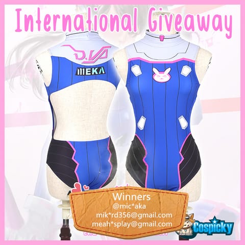 Verlosung eines D.VA Cosplay-Badeanzugs