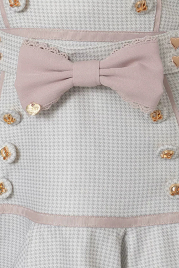 Charming Off-Shoulder Bow-Embellished Two-Piece Outfit with High-Waist Printed Skirt
