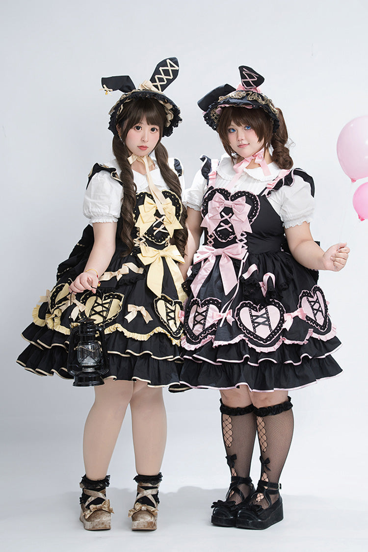 Plus Size Princess JSK Dress with Ruffle