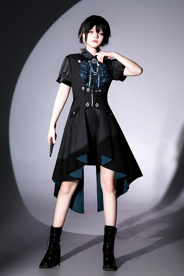 Midnight Short-Sleeve Elegant Ouji 4-Piece Set - Deep Music
