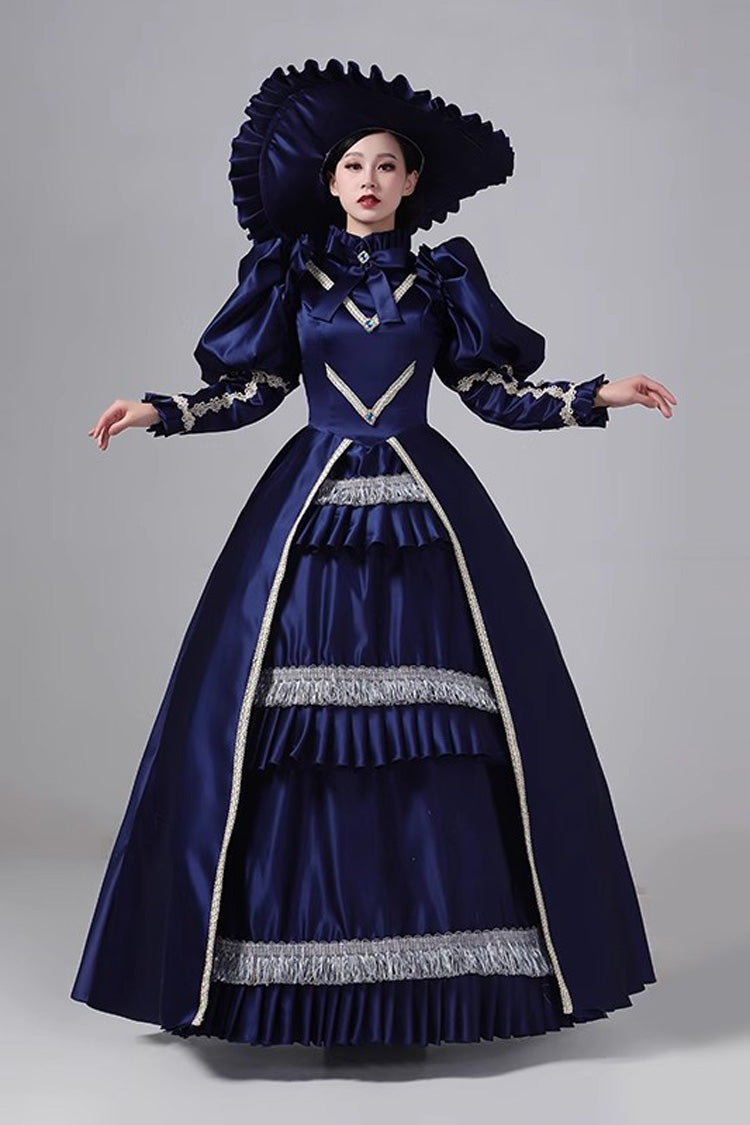 Ruffled Cardigan Classic Victorian Gown - Princess Vintage