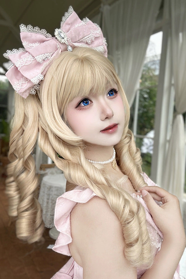 Charming Lolita Wig with Double Curly Ponytails in 2 Shades