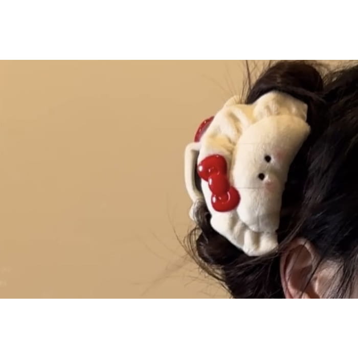Dumpling Fabric Hair Clamp / Clip (Various Designs)