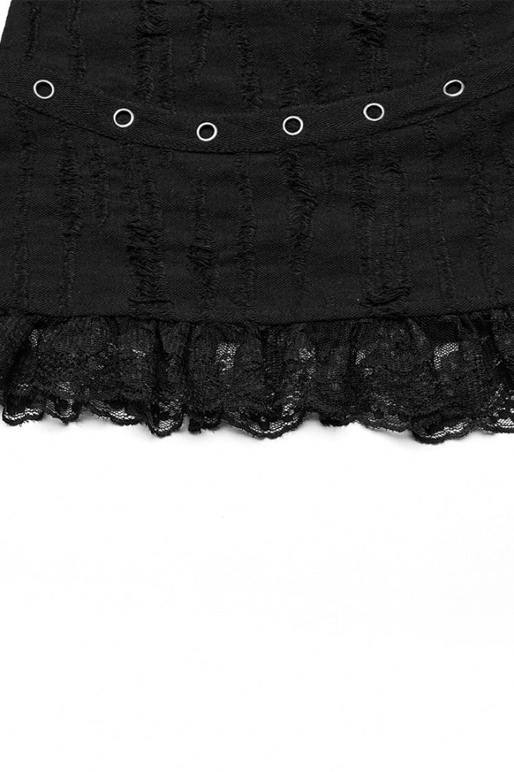 Lace Decorated Gothic Leg Coverings for Women