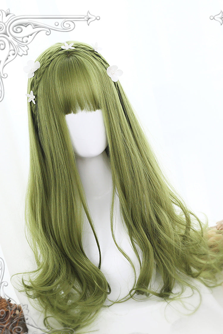 Jade Long Micro-Curl Sweet Lolita Wigs
