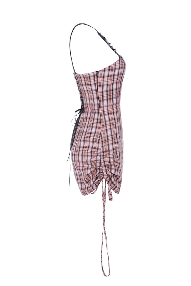 Cute High Waist Steam Punk Strap Dress