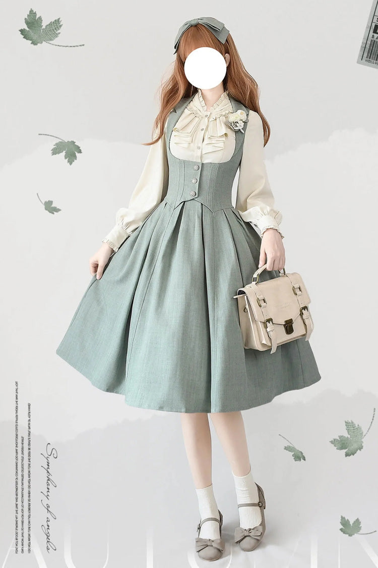 Classic Bust-Support Lolita Dress - Forest Knows Fall