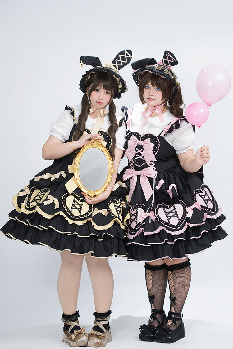 Plus Size Princess JSK Dress with Ruffle