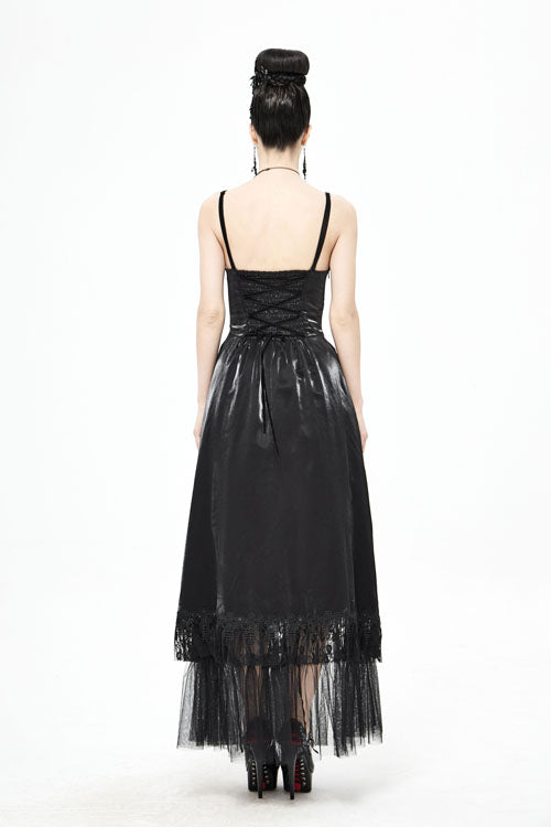 Gothic Layered Tube Dress for Women