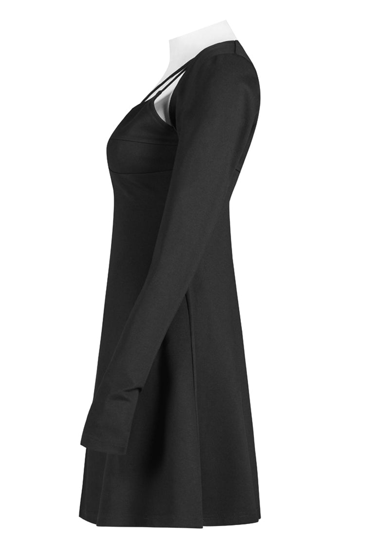 Two-Piece Fitted Strap A-Line Slip Punk Dress