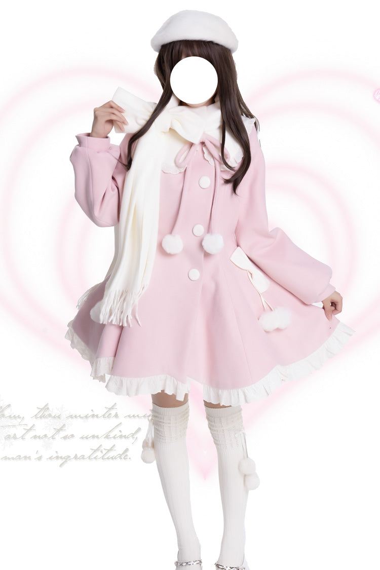 Elegant Long Sleeve Bow Princess Lolita Coat