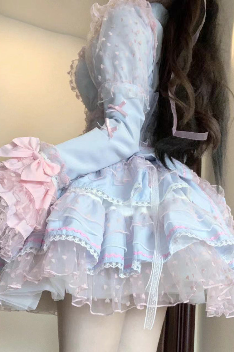 Dopamine Multilayer Lace Sweet Lolita Jumper Dress in 5 Hues