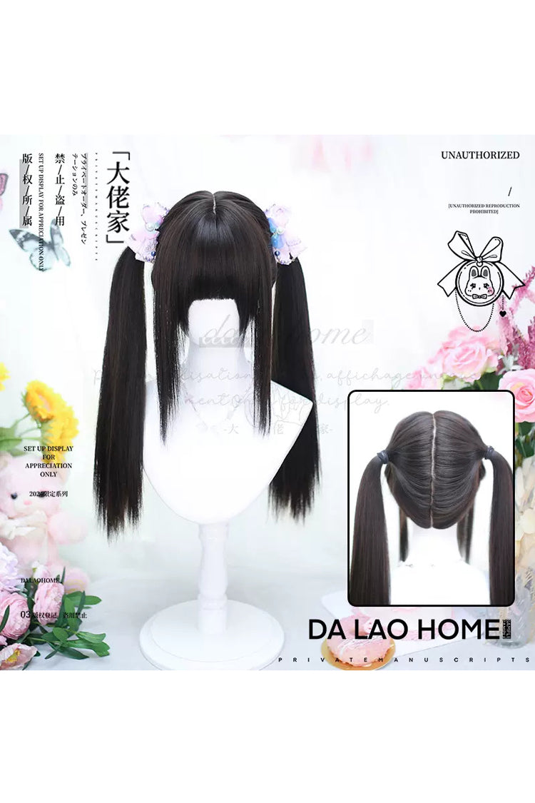 Sweet Lolita Wigs with Double Ponytail