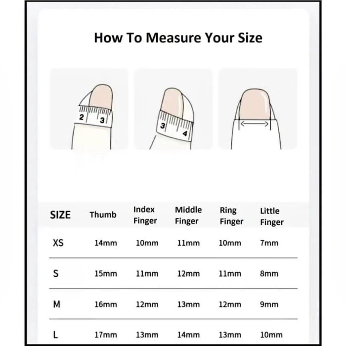 Embellished Press On Nail