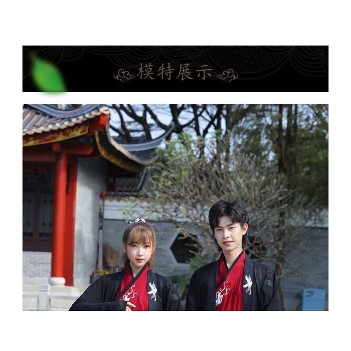 Embroidered Hanfu Jacket / Long