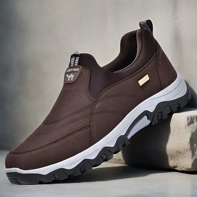 Breathable Men's PU Slip-Ons Leather Loafers