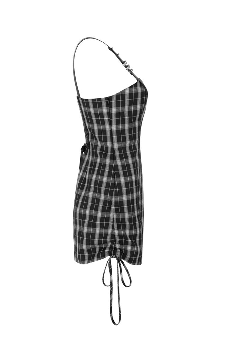 Cute High Waist Steam Punk Strap Dress